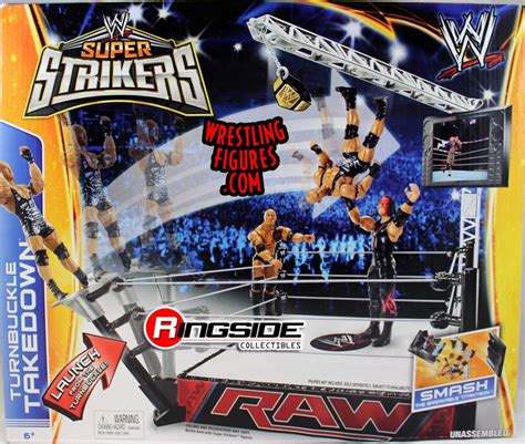 Turnbuckle Takedown - WWE Super Strikers Ring Playset | Ringside ...