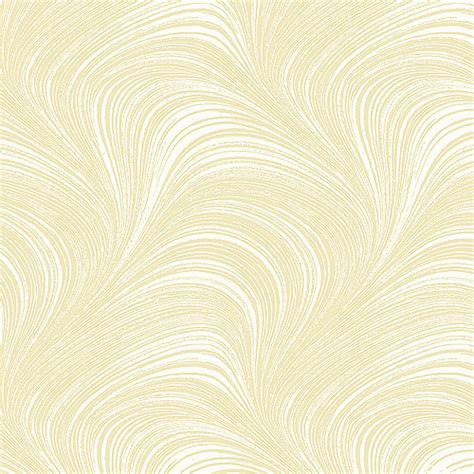 Benartex Fabrics Wave Texture Buttercreme FLANNEL 108 QUILT BACKING