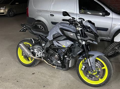 Купить б у Yamaha MT 10 инжектор 6 передач в Москве серый naked bike 2017 года на Авто ру ID