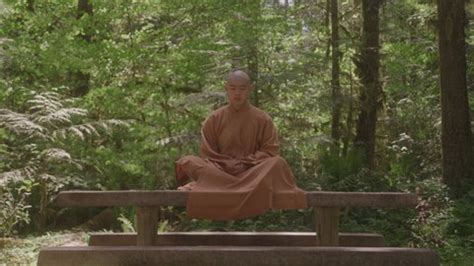 Buddhist Monk Sitting On Bench Meditation Stock Footage Video (100% ...