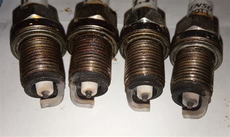 Свечи DENSO Q20TT спустя 32000 км. — Lada 21120, 1,5 л, 2003 года ...