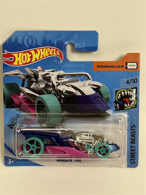 Toy Vehicles Hot Wheels Draggin Tail Street Beasts 1 64 Scale FYF66D521 B12 Hot Wheels