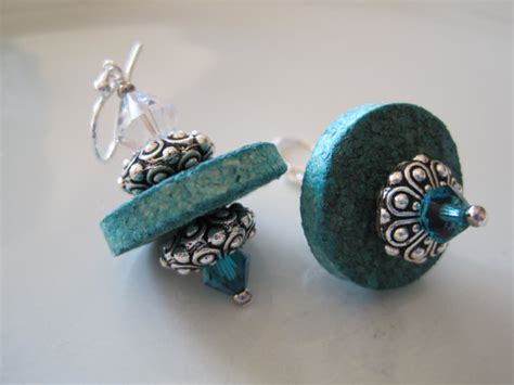 Recycled Wine Cork Jewelry Inspirations And Tutorial The Beading Gem