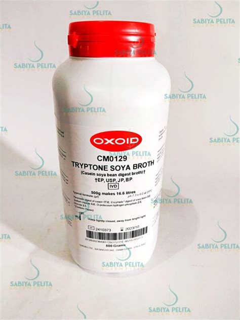 Tryptone Soya Brothtsb For Microbiology Oxoid Cm0129 500 Gr E Katalog