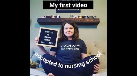 Accepted Into Nursing School Self Introduction Youtube