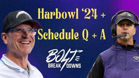 LA Chargers Schedule Takeaways Harbaugh Bowl Record Prediction And