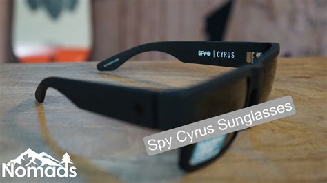 Spy Cyrus Overview Check Out The Spy Cyrus Sunglasses With Happy Lenses Nomads Station Youtube