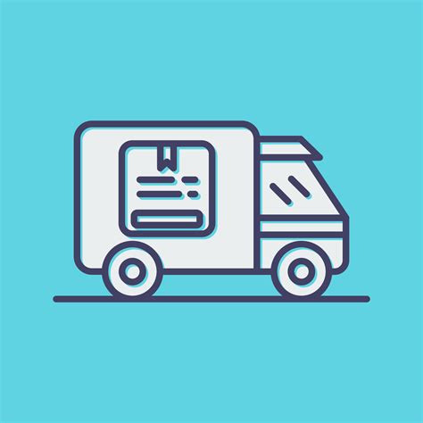 Delivery Truck Vector Icon 23624106 Vector Art at Vecteezy