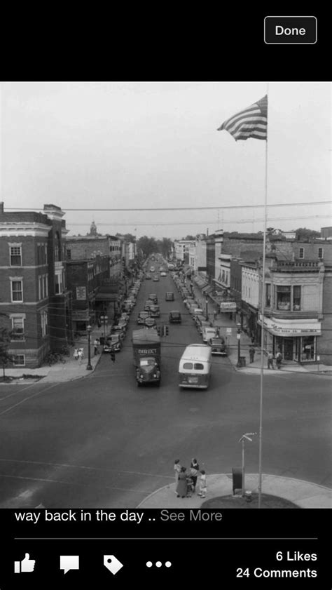 Scenic View of Downtown Adrian, Michigan