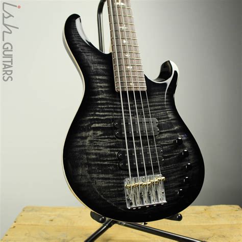 2019 Prs Gary Grainger 5 String Bass Charcoal Burst Ish Guitars