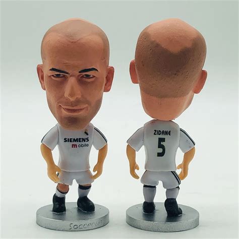 Soccerwe 6 5cm Altura Figuras Estrela De Futebol Real Madrid Zinedine