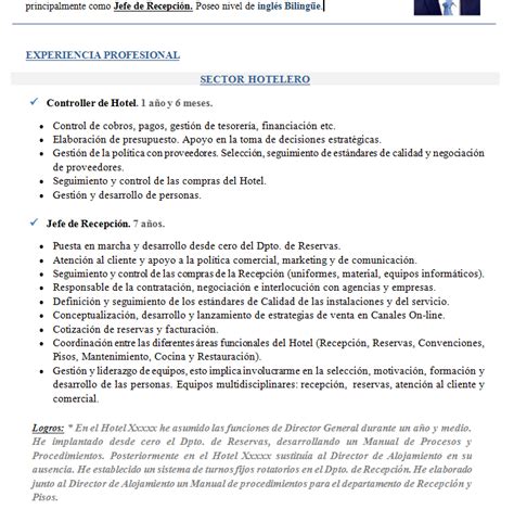 Objetivo Para Un Curriculum Vitae Ejemplos Nuevo Ejemplo