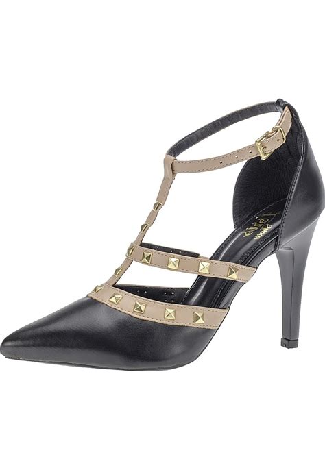 Sapato Feminino Salto Alto Scarpin Spyke Confortavel Pto Nude Compre Agora Dafiti Brasil