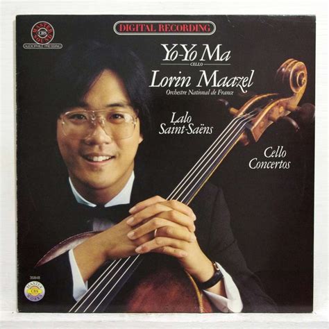 Yo Yo Ma Saint Saens Cello Concerto No1 Op33 Lalo Cello