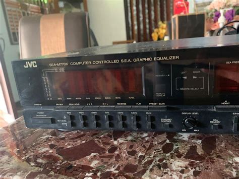 JVC SEA M770 Graphic Equalizer Audio Soundbars Speakers Amplifiers