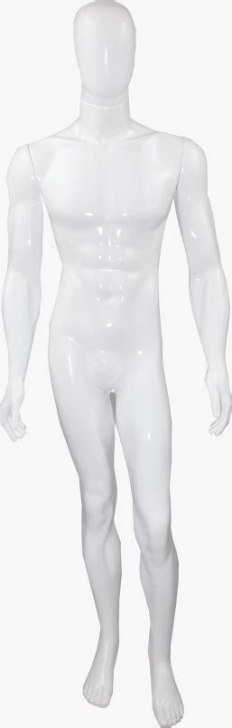 Manequim Articulado Polietileno Masculino Corpo Inteiro Fitness Branco