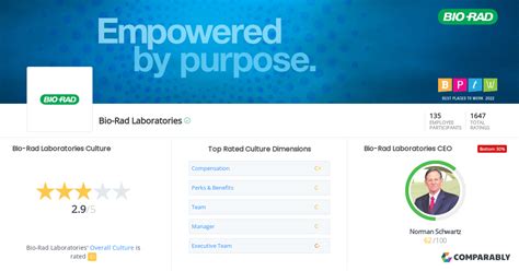 Bio-Rad Laboratories Culture | Comparably