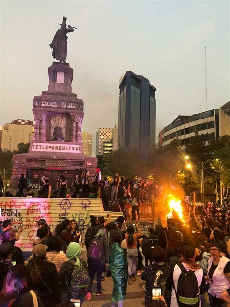 25n En México “somos El Grito De Las Que Ya No Están” Marcha