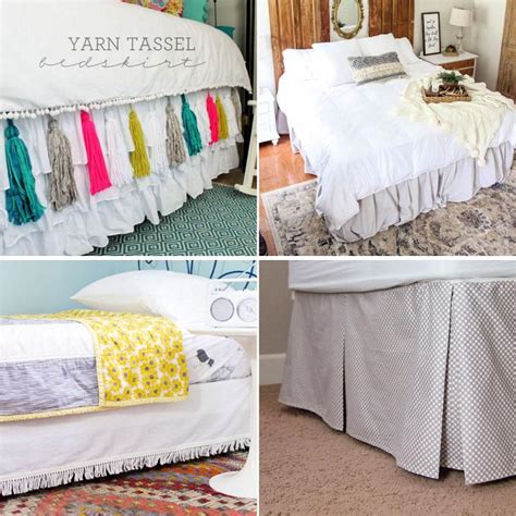 How To Sew A Bed Skirt Easy Diy Bed Skirt Ideas