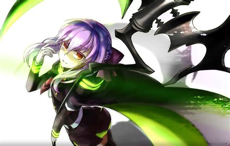 Shinoa Hiiragi Scythe Owari No Seraph Anime Hd Wallpaper Id 6277