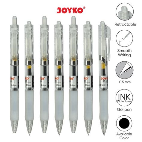 Jual Pcs Gel Pen Pulpen Pena Joyko Gp R Gel Mm Shopee