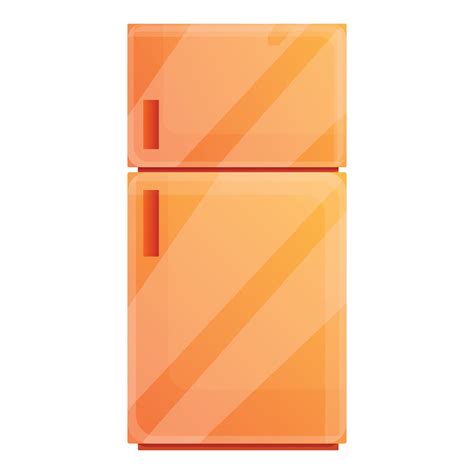 Orange Fridge Icon Cartoon Style 14226739 Vector Art At Vecteezy