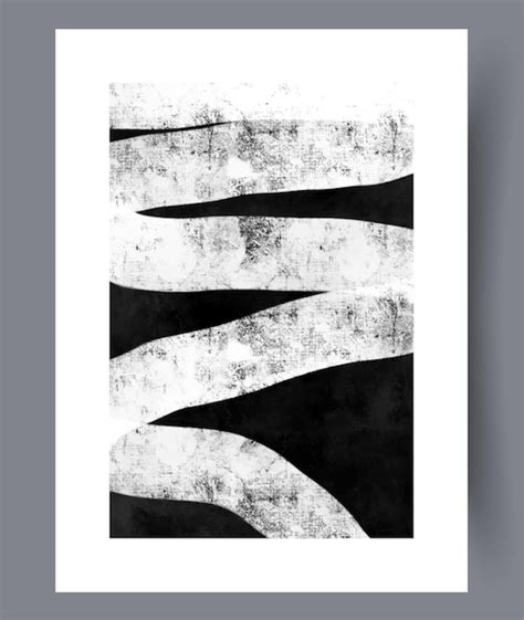 Premium Vector Abstract Path Grunge Line Wall Art Print