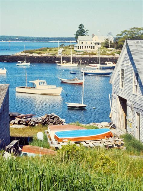 geographically  boothbay harbor maine usa