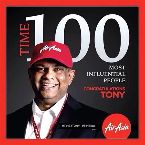 Airasia Group Ceo Tony Fernandes Named One Of Time Magazine S Most