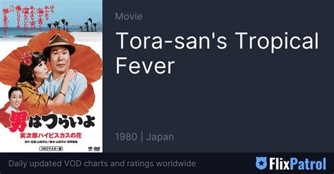 Tora Sans Tropical Fever • Flixpatrol