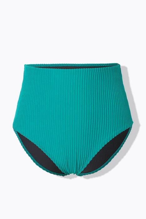 Bikini Slip Panty High Waist Struktur Shaping Gr N Ulla Popken