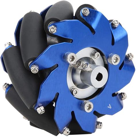 Amazon 4in Mecanum Wheel Aluminum Right Wheel 45 Degree