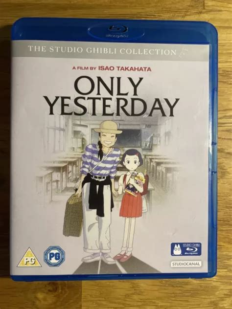 Only Yesterday Studio Ghibli Uk Blu Ray Dvd Isao Takahata Eur 15