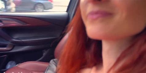Jeny Smith Oiling Her Naked Body In A Public Parking Jenysmith Tnaflix