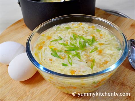 Egg Drop Soup Yummy Kitchen