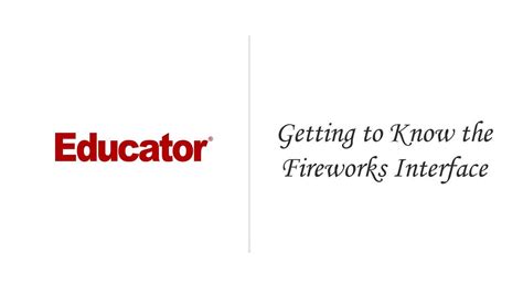 Getting To Know The Fireworks Interface Fireworks Web Workflow