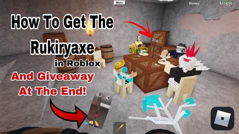 How To Get The Rukiryaxe Shark Axe Best Axe For Beginners Giveaway