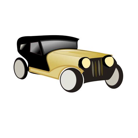 Free Clip Art Netalloy Heritage Car By Netalloy