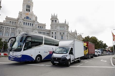 Casi 100000 Vehículos De Transporte No Podrán Circular En Madrid A Partir De 2025