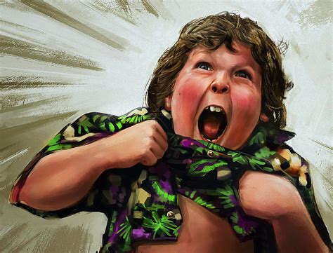 Goonies Chunk Drawing by Woo Aro