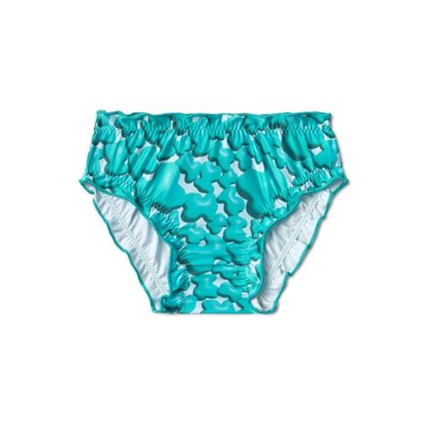 Girl S Bikini Bottoms In Puff Green TOUS