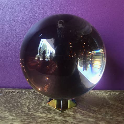 100MM CRYSTAL BALL — The Strange And Unusual