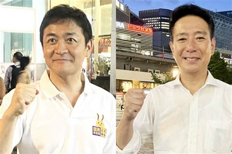 写真：国民民主党の代表選スタート 玉木雄一郎氏、前原誠司氏が書くサインの〝文言〟 東スポweb