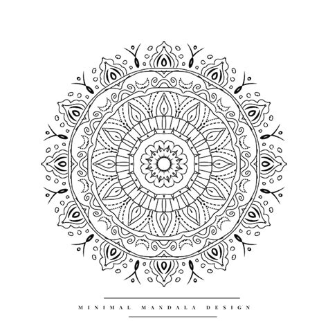 Premium Vector Intricate Mandala Coloring Page With Natureinspired