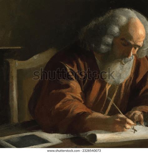 Oil Painting Artistic Image Socrates Doing AI-generated image ...