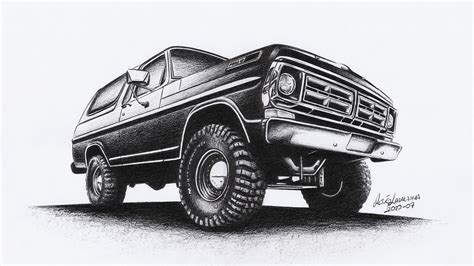 Ford Bumpside Bronco 1971 on Behance