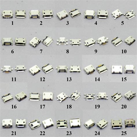 Wholesale Micro USB 5 Pin Micro USB Jack Micro USB Connector Tail ...