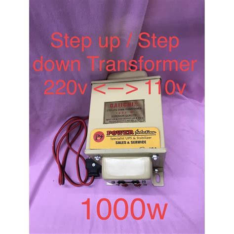 Jual Step Up Down V V Transformer Daiichi W Step Down