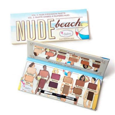 The Balm Nude Beach Paleta de Sombras g pelo menor preço na TudopraMim