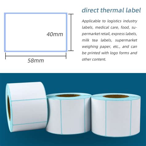 Wholesale Barcode Label Sticker Thermal Paper Manufacturer